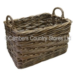 Glenweave H552 Rectangle Basket With Ear Handles